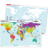 World Map Learning Mat