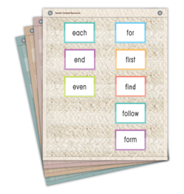 Woven Magnetic Mini Pocket Charts (14" x 17")