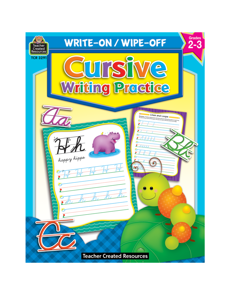 Write-On/Wipe-Off Book: Cursive Writing Practice