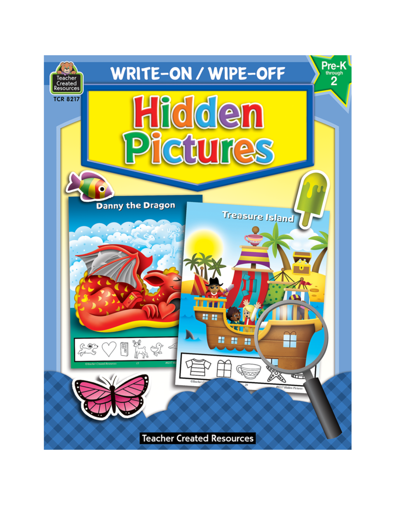 Write-On/Wipe-Off Book: Hidden Pictures