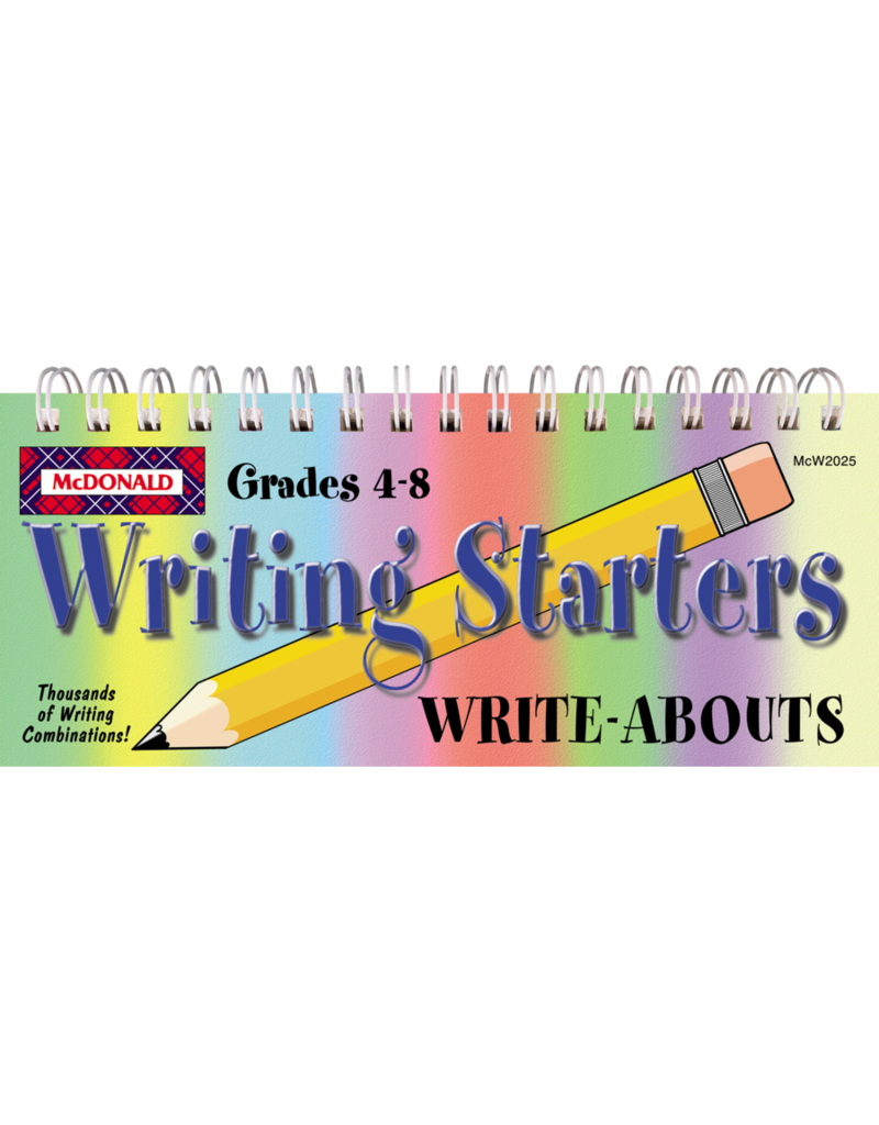 Writing Starters Write-Abouts Grades 4-8