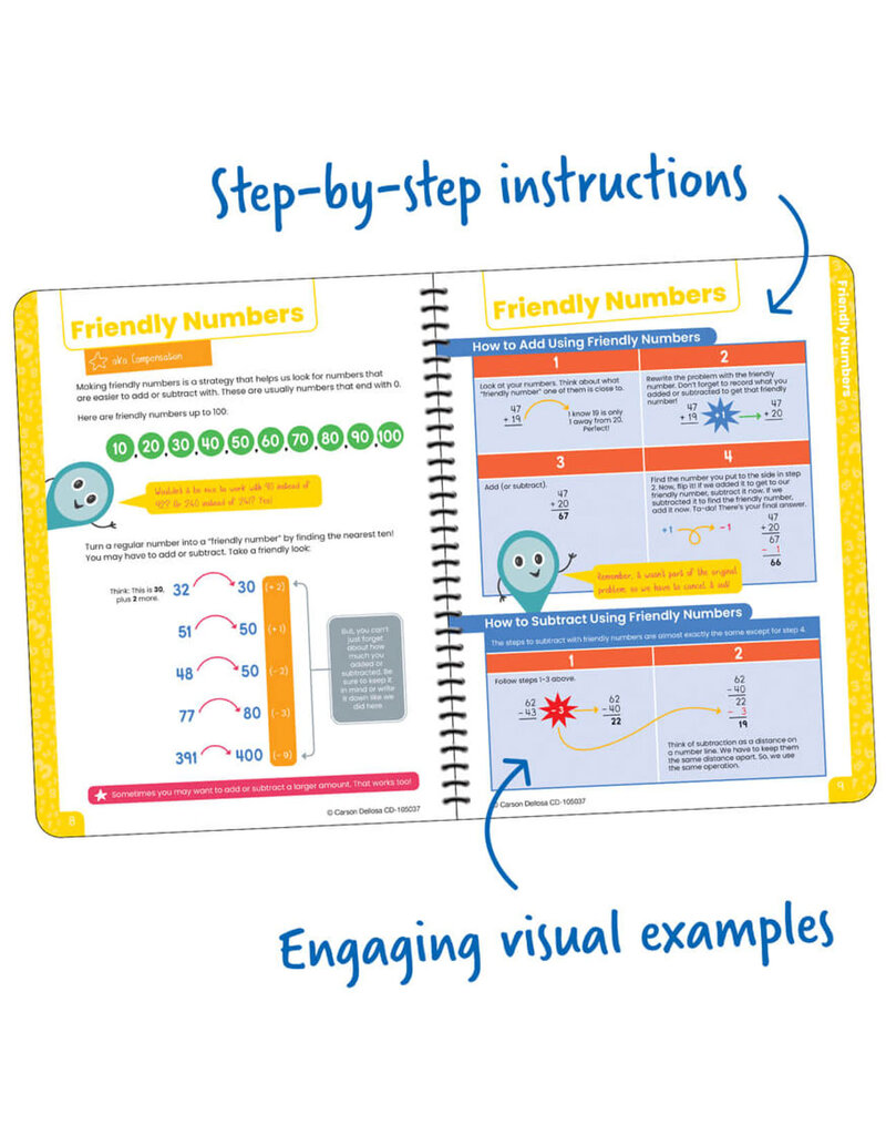 Addition & Subtraction Strategies Resource Book Grade 2-3 Spiral