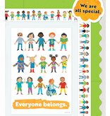 All Are Welcome: Everyone belongs. Poster