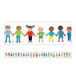 All Are Welcome: Kids Straight Bulletin Board Borders