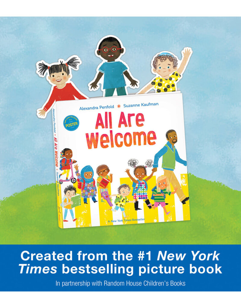 All Are Welcome: Kids Straight Bulletin Board Borders