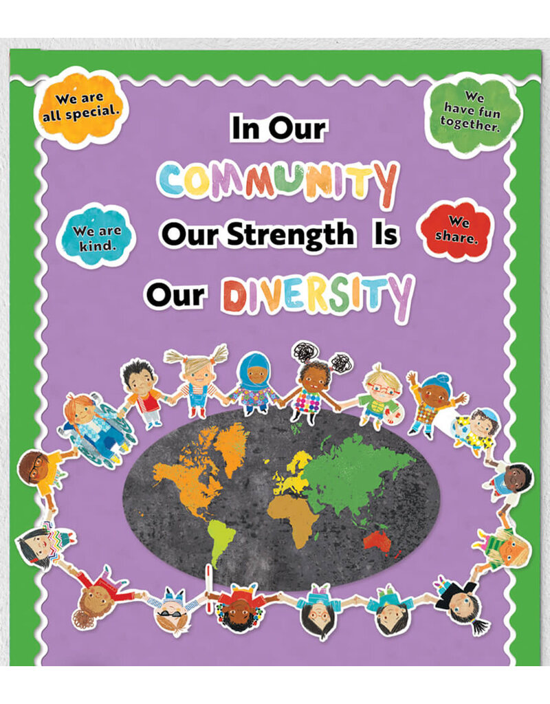 All Are Welcome: Our Strength Is Our Diversity Bulletin Board Set