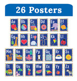 Alphabet Cards Mini Poster Set, Grade PK-2