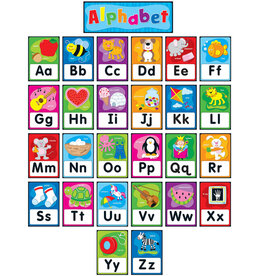 Alphabet Quick Stick Bulletin Board Set, Grade PK-2