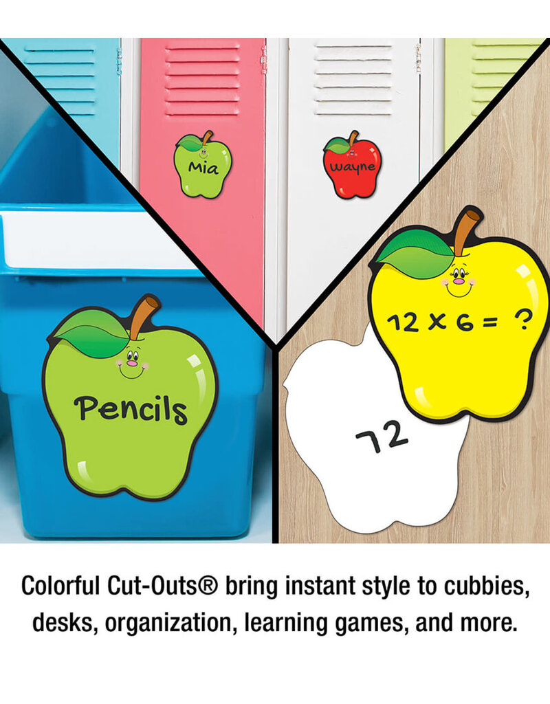 Apples Assorted Cutouts Grade PK-5