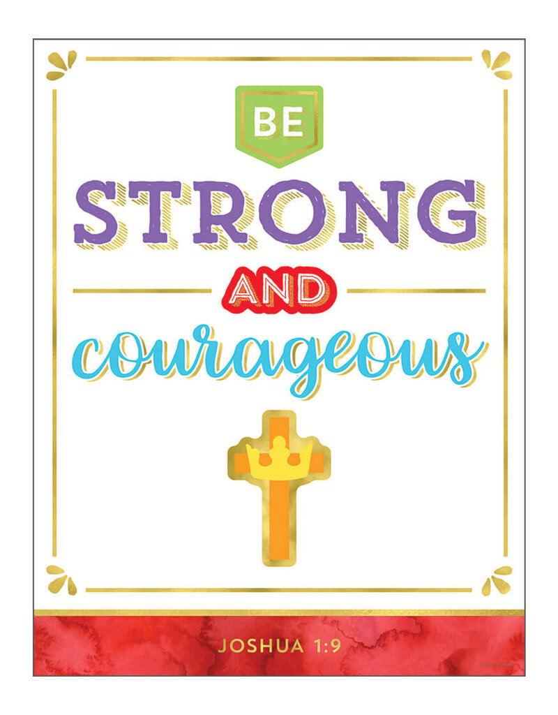 Be Strong and Courageous Chart