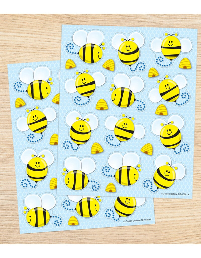 Bees Shape Stickers