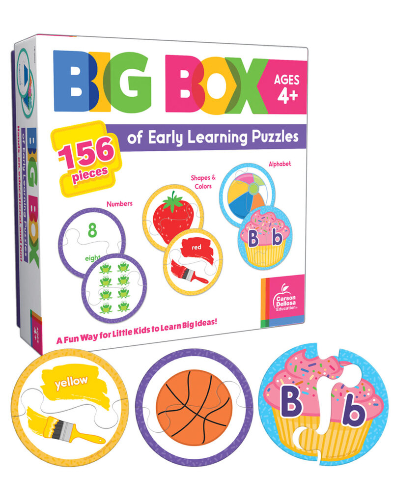 Big Box of Early Learning Puzzle Grade PK-1