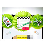 *Black, White & Stylish Brights Supplies Mini Bulletin Board Set