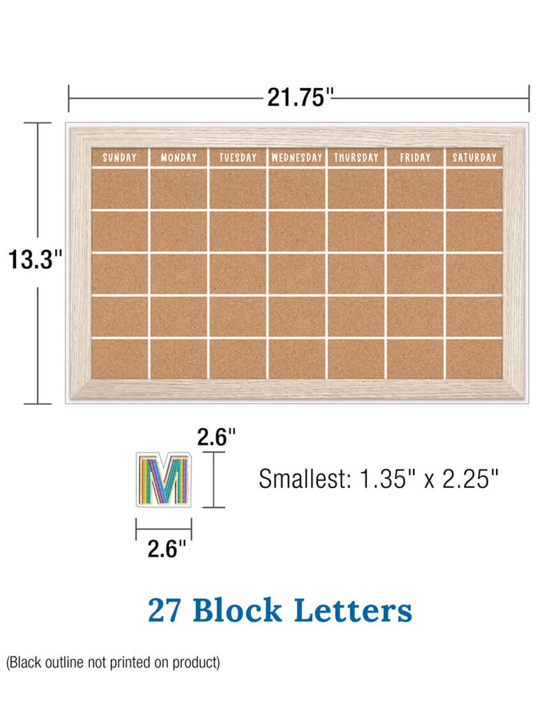 Creatively Inspired Calendar Bulletin Board Set