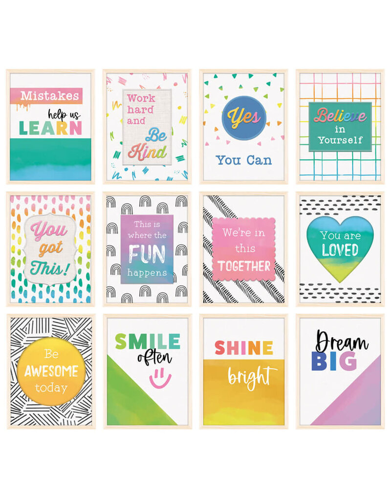 Creatively Inspired Mini Posters Set