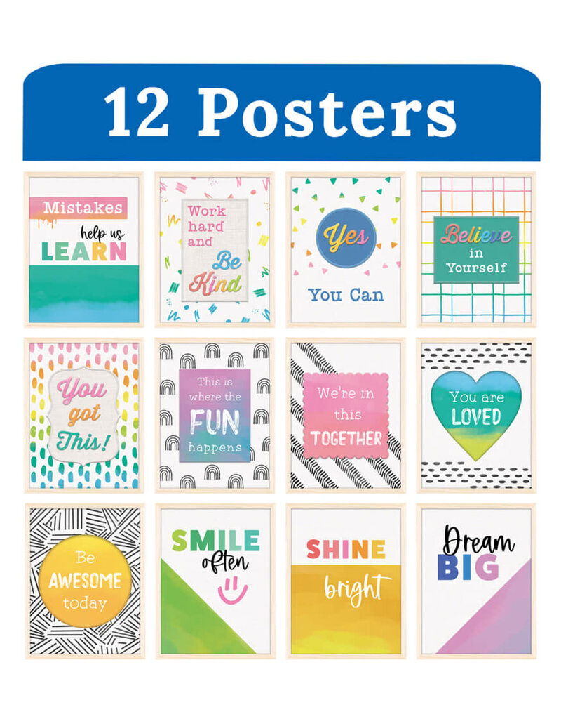 Creatively Inspired Mini Posters Set