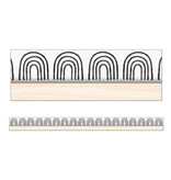 Creatively Inspired Black & White Rainbows Straight Bulletin Board Borders