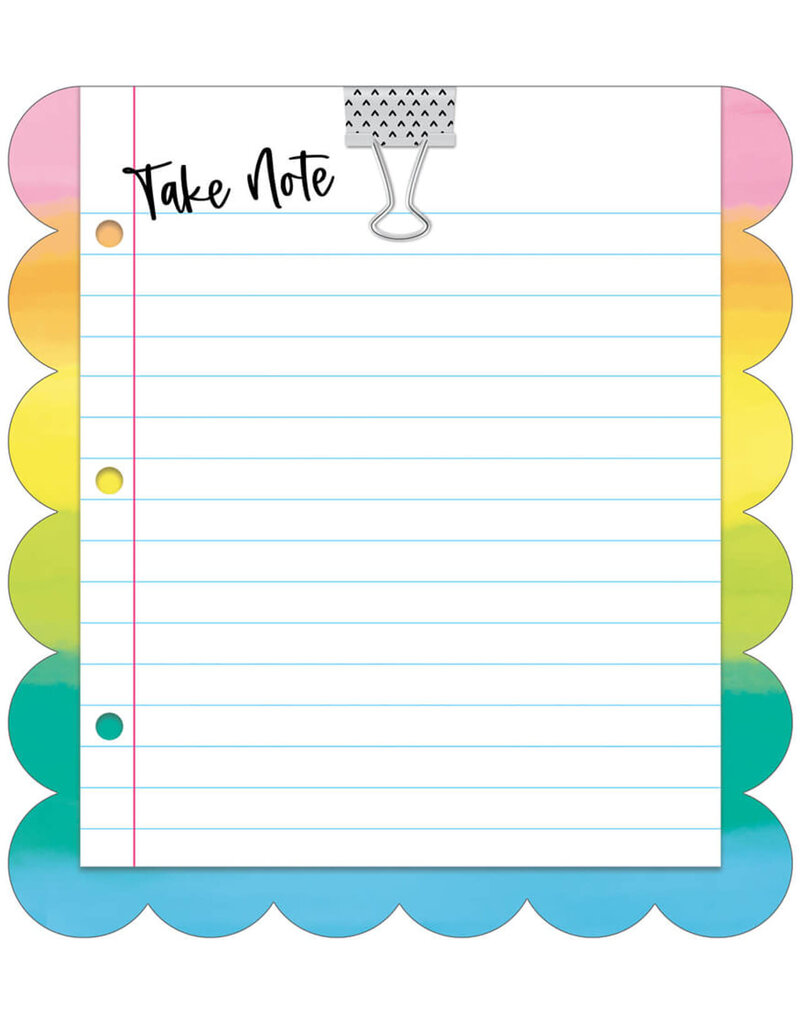 Creatively Inspired Take Note Notepad