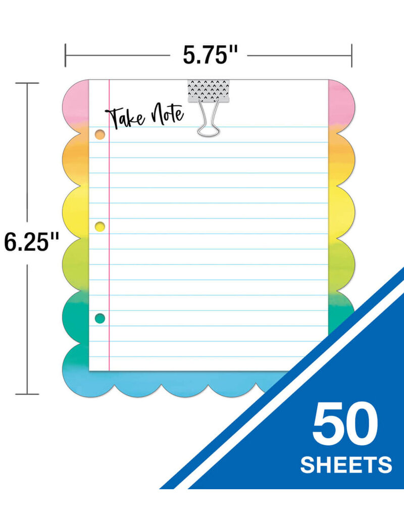 Creatively Inspired Take Note Notepad