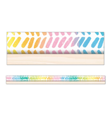 *Creatively Inspired Watercolor Chevron Straight Bulletin Board Borders