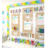 Creatively Inspired Watercolor Straight Bulletin Board Borders