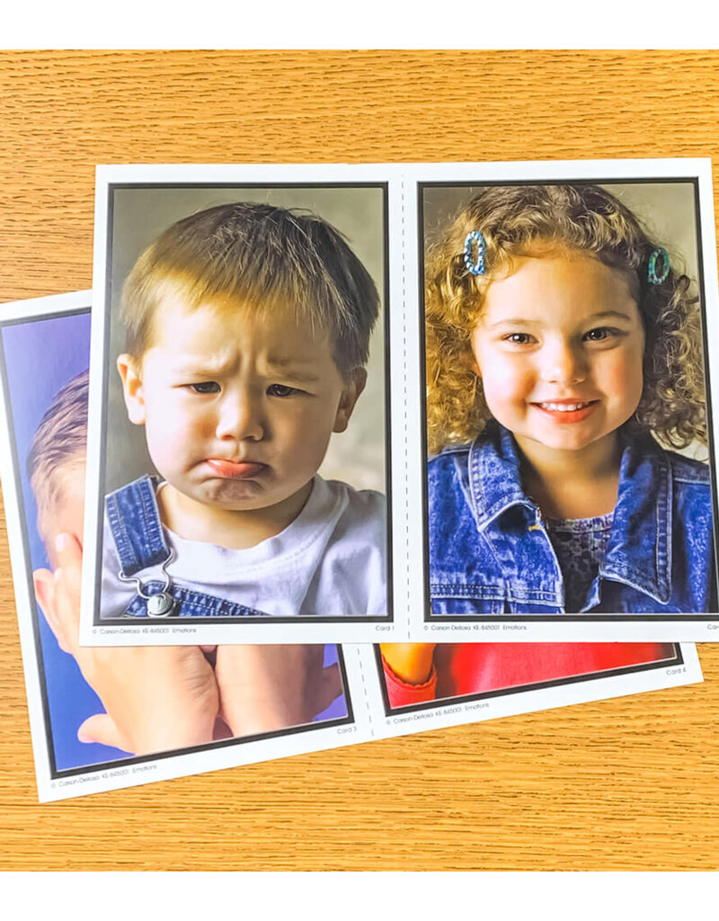 Emotions Learning Cards Grade PK-1