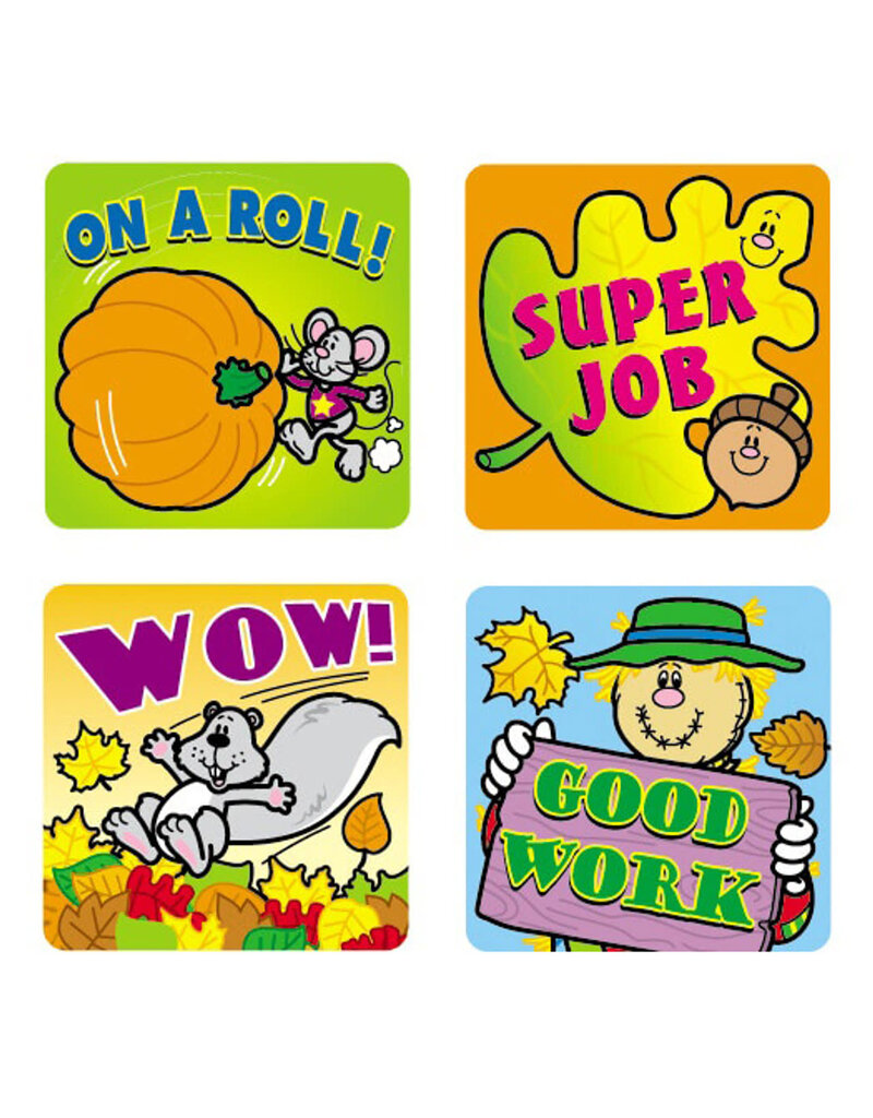 Fall Fun Motivational Stickers