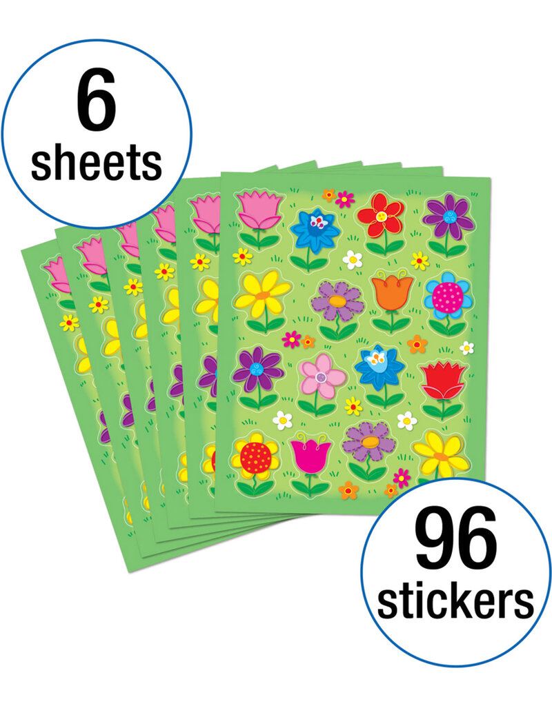 Flowers Shape Stickers