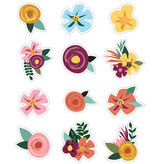 Grow Together Flowers Cutouts