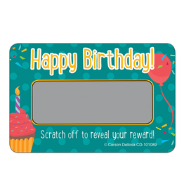 Happy Birthday! Scratch Off Awards & Certificates