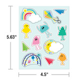 *Happy Place Shape Stickers