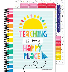 Happy Place Teacher Planner Spiral Bound