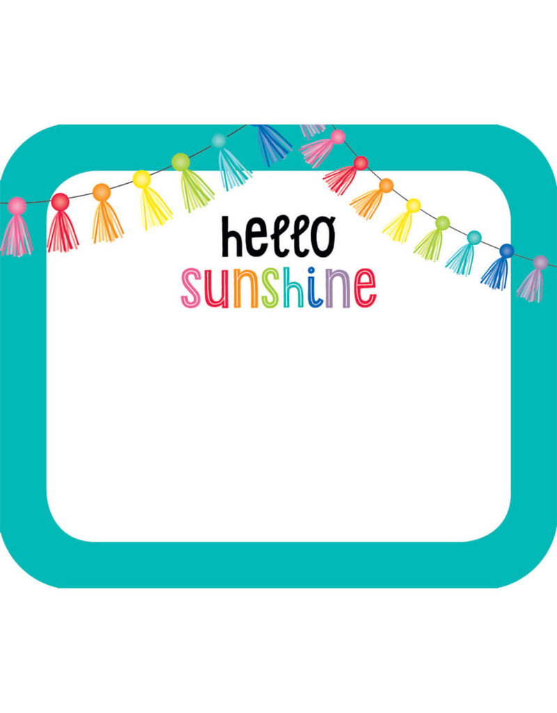 *Hello Sunshine Name Tags