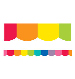 *Hello Sunshine Rainbow Scalloped Bulletin Board Borders