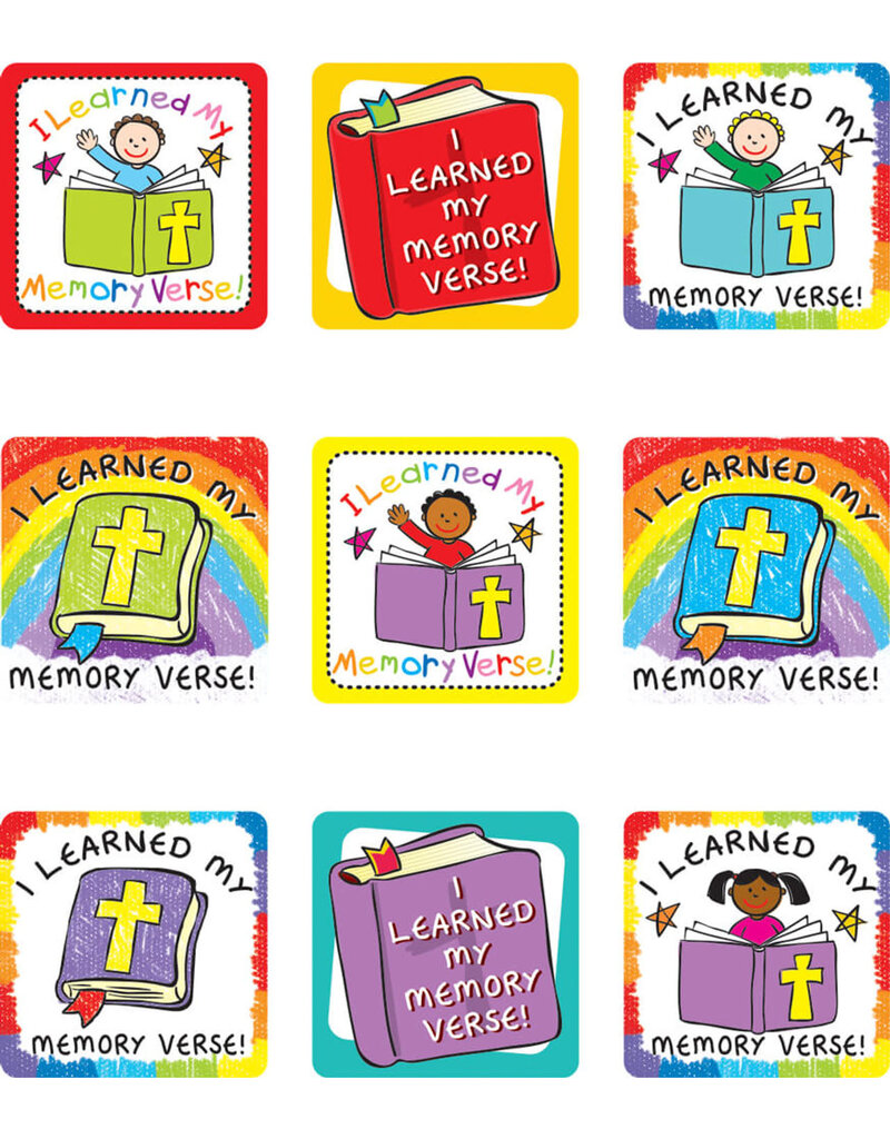 I Learned My Memory Verse Sticker Pack