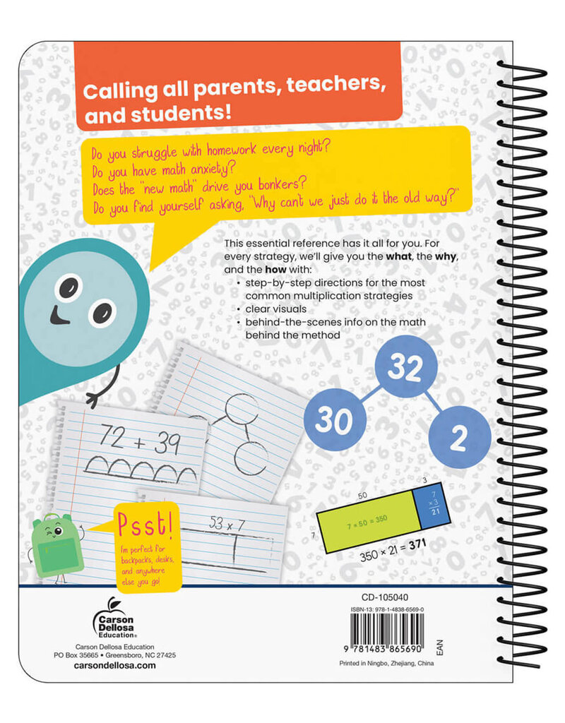 Intermediate Multiplication Strategies Resource Book Grade 4-6 Spiral