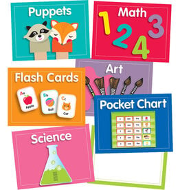 *Just Teach Center Cards Mini Bulletin Board Set