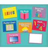 *Just Teach Center Cards Mini Bulletin Board Set