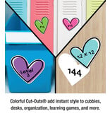 Kind Vibes Jumbo Doodle Hearts Extra Large Cutouts