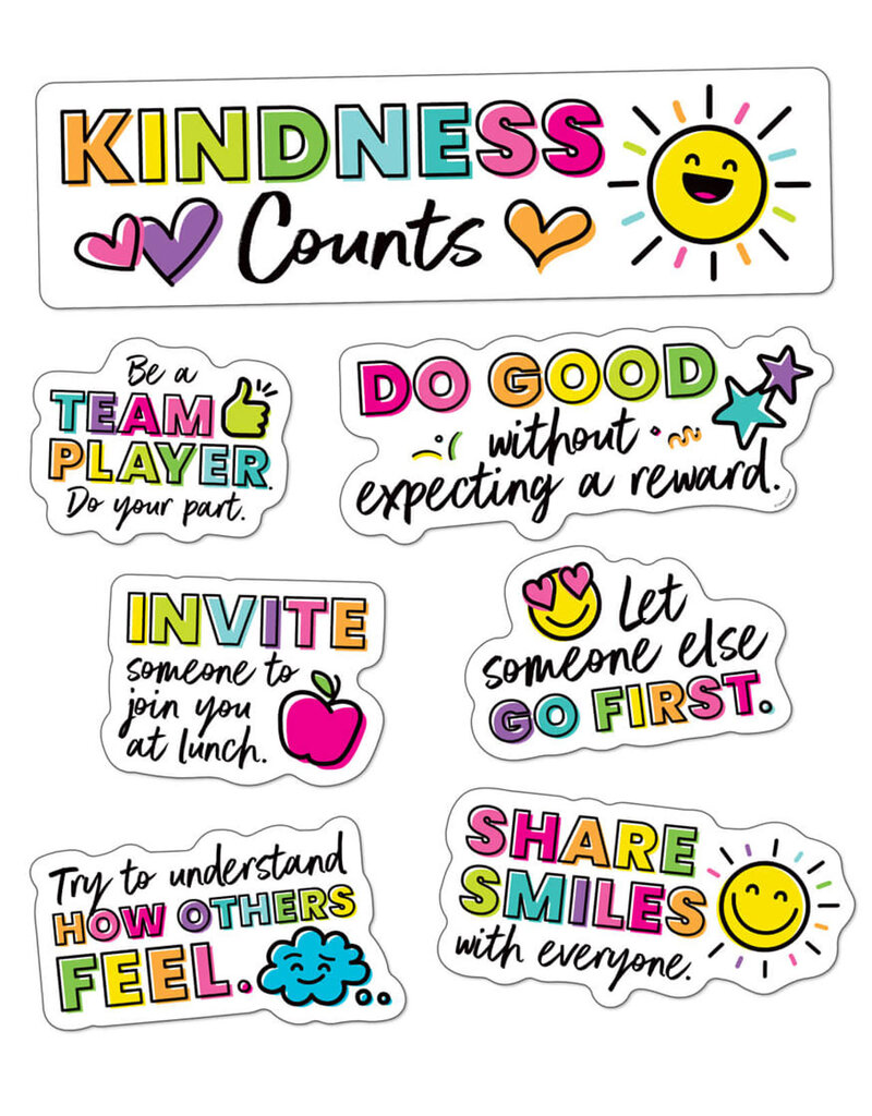 Kind Vibes Kindness Counts Mini Bulletin Board Set