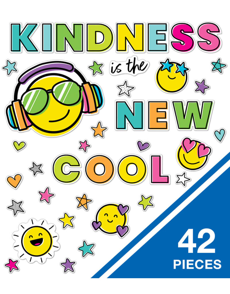 Carson Dellosa Education Kind Vibes Kindness Is the New Cool Bulletin Board Set