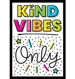 Kind Vibes Smiley Faces Motivational Stickers - Tools 4 Teaching