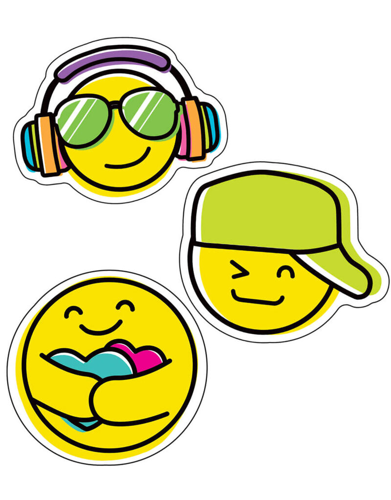 Kind Vibes Smiley Faces Cutouts