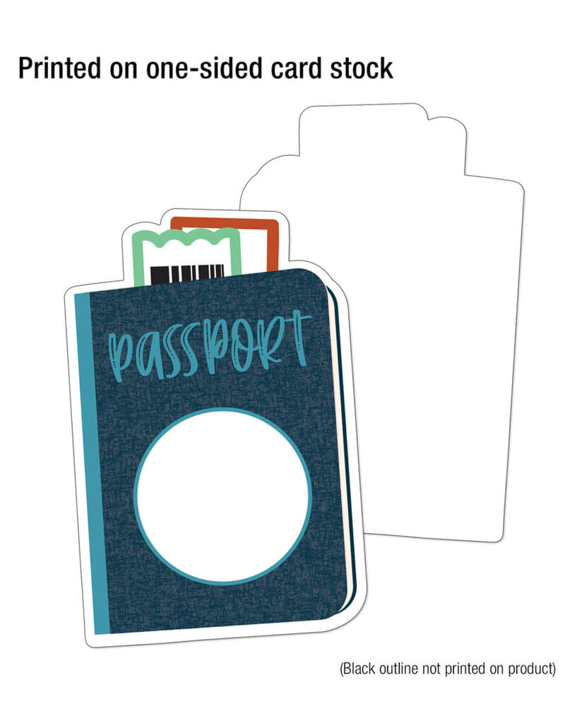 Let's Explore Passports Cutouts