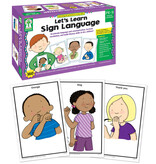 Let's Learn Sign Language Learning Cards Grade PK-2