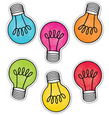 *Light Bulb Moments Colorful Light Bulbs Cutouts