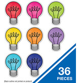 Light Bulb Moments Colorful Light Bulbs Cutouts