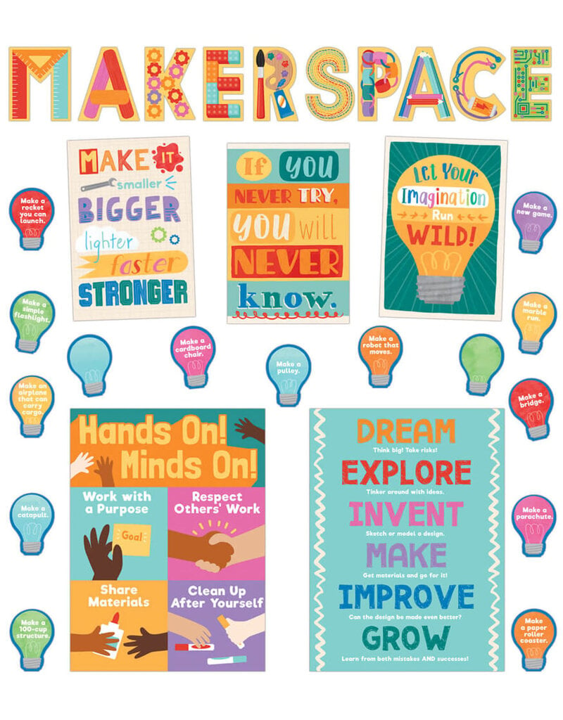 Makerspace Bulletin Board Set