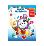More Minute Math Drills Resource Book Grade 3-6 Paperback