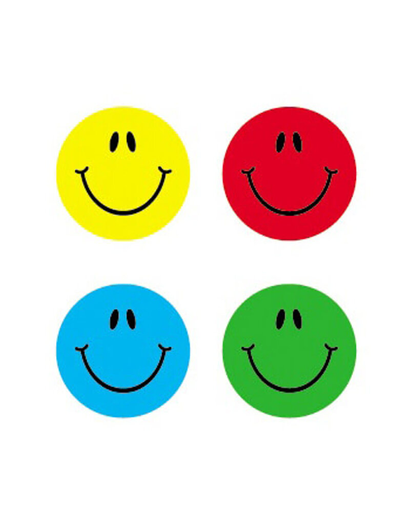 Multicolored Smiles, Multicolor Chart Seals